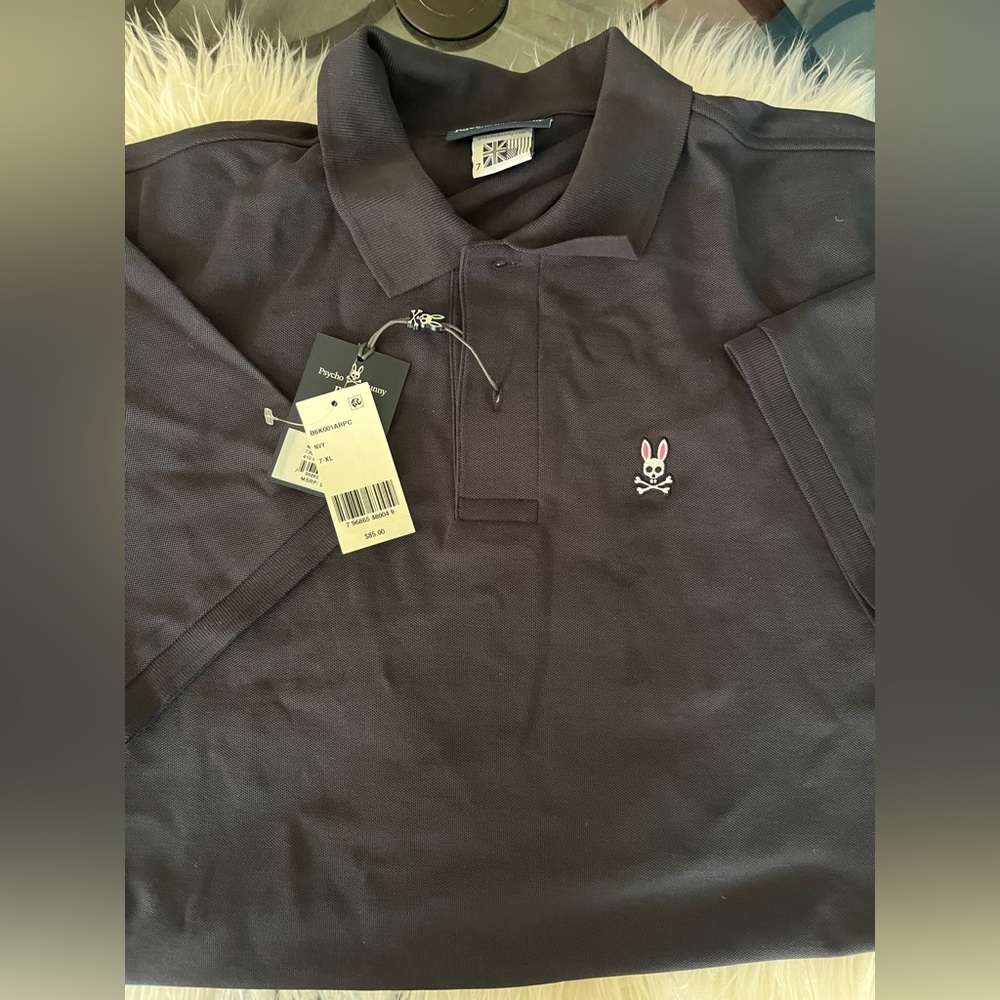 Psycho Bunny Black polo shirt